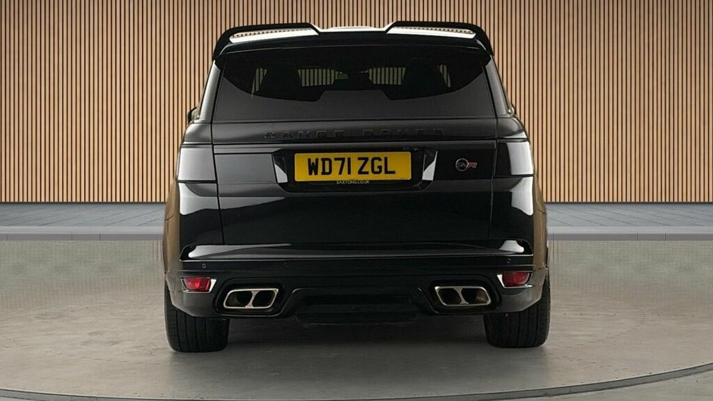 Land Rover Range Rover Sport 5.0 P575 V8 Svr Carbon Edition Suv YR13SVR Black #4
