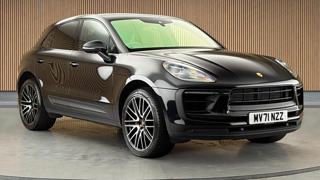 Porsche Macan 2.9T V6 S Suv Pdk 4Wd Euro 6 Ss 380 MV71NZZ Black