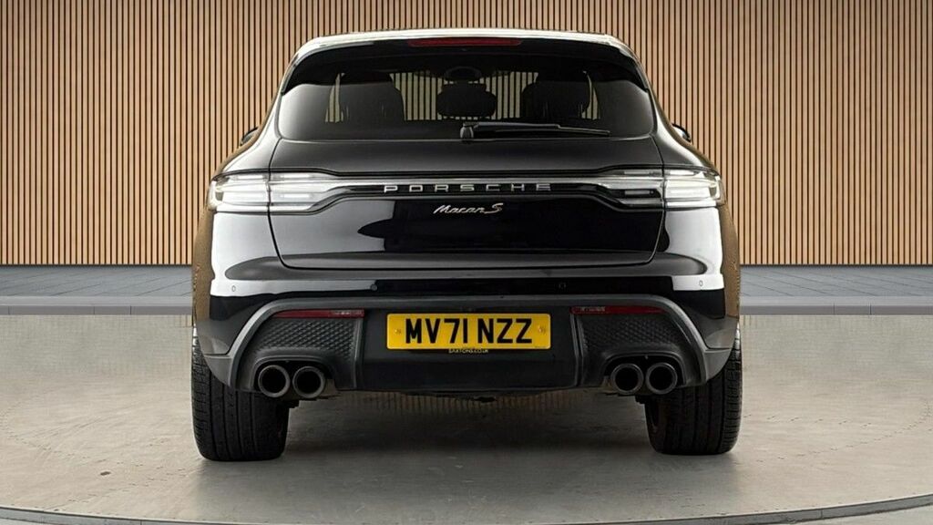 Porsche Macan 2.9T V6 S Suv Pdk 4Wd Euro 6 Ss 380 MV71NZZ Black #4