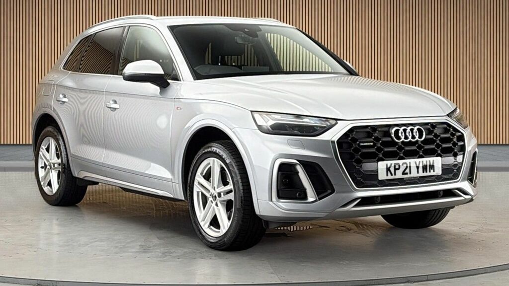 Audi Q5 2.0 Tdi 40 S Line Suv S Tronic Quattro KP21YWM Silver