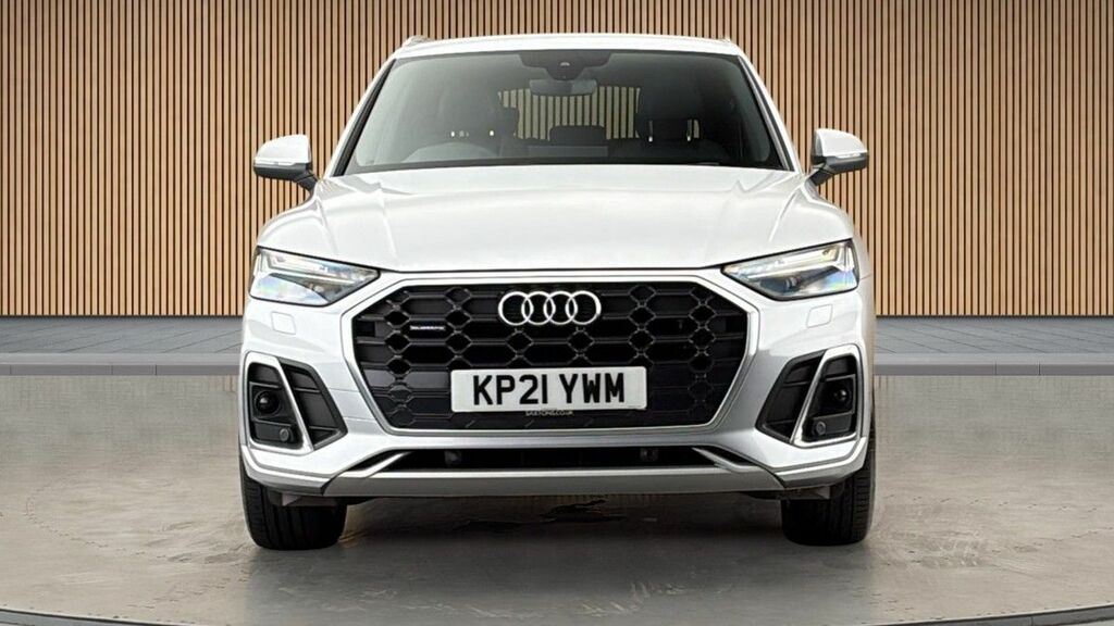 Audi Q5 2.0 Tdi 40 S Line Suv S Tronic Quattro KP21YWM Silver #3
