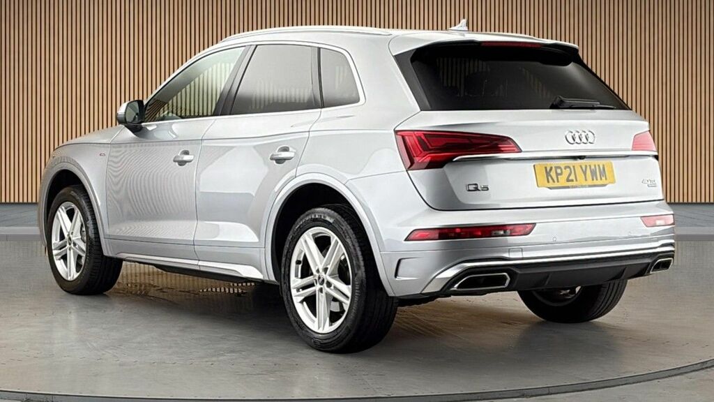 Audi Q5 2.0 Tdi 40 S Line Suv S Tronic Quattro KP21YWM Silver #2