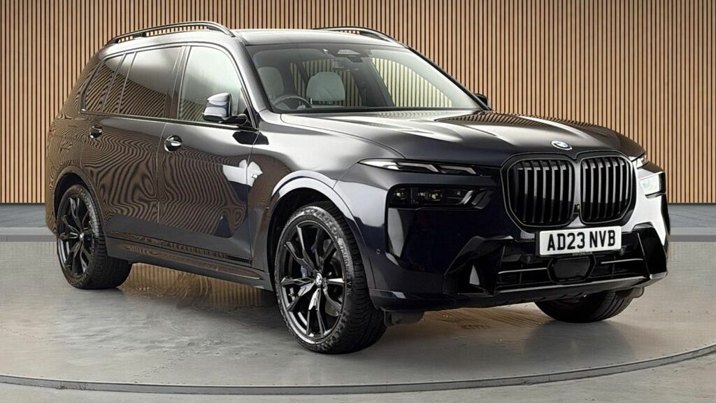 BMW X7 3.0 40D Mht M Sport Suv Hybrid Xdr Black