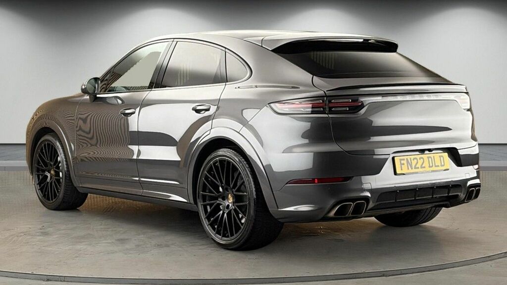 Porsche Cayenne 4.0T V8 Turbo Coupe Tiptronics 4Wd Euro FN22DLD Grey #2