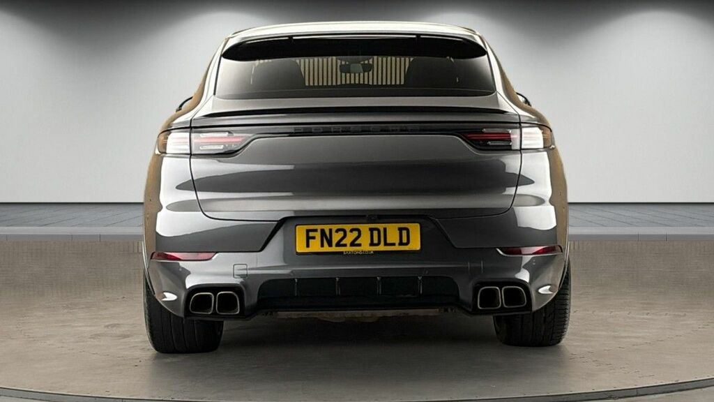 Porsche Cayenne 4.0T V8 Turbo Coupe Tiptronics 4Wd Euro FN22DLD Grey #4