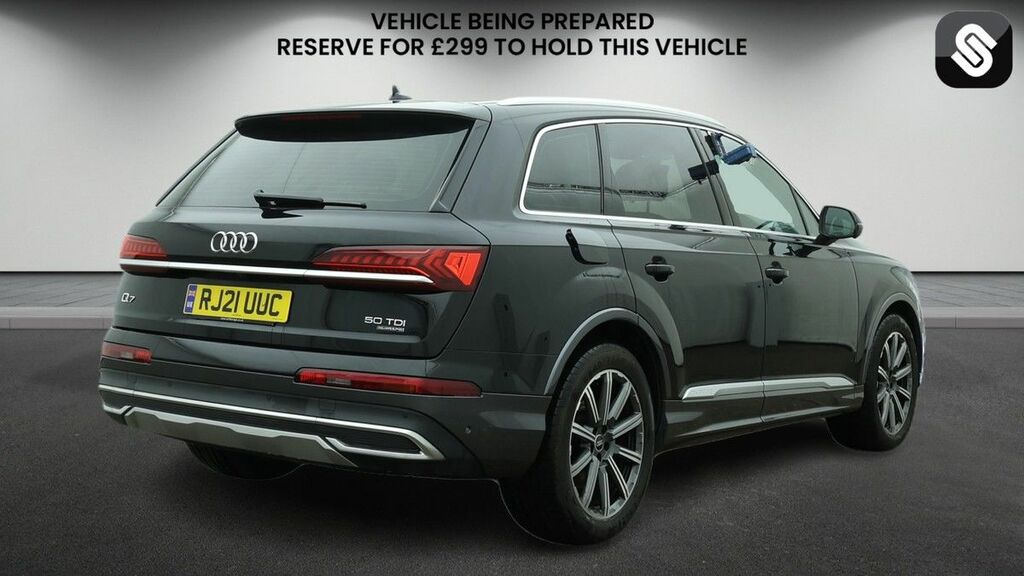 Audi Q7 3.0 Tdi V6 50 Sport Suv Tiptronic Quatt RJ21UUC Black #4