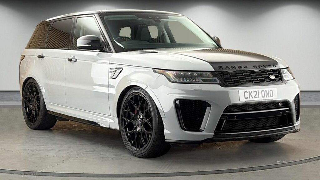 Land Rover Range Rover Sport 5.0 P575 V8 Gpf Svr Suv 4Wd Euro 6 Black