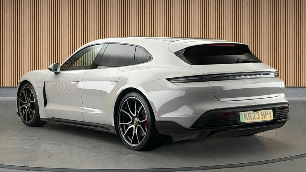 Porsche Taycan Performance Plus 93.4Kwh 4S Sport Turismo Elec KR23HPY Grey #2