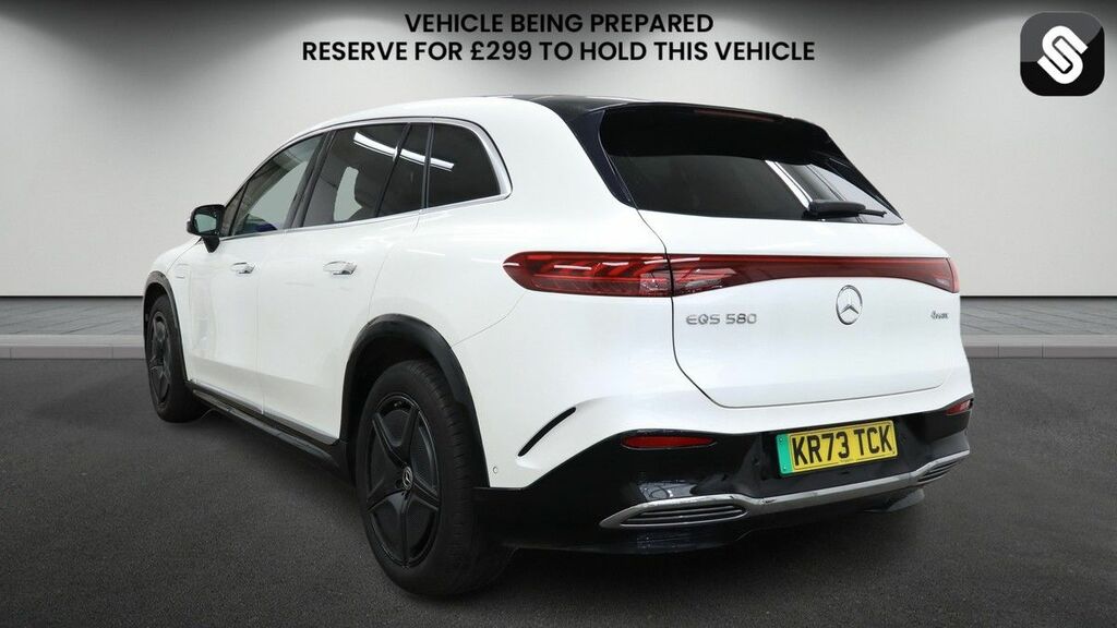 Mercedes-Benz EQS Eqs 580 108.4Kwh Business Class Suv A White #3