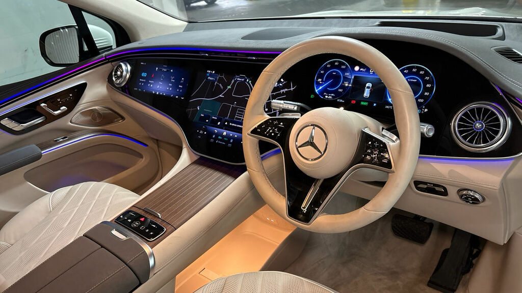 Mercedes-Benz EQS Eqs 580 108.4Kwh Business Class Suv A White #5