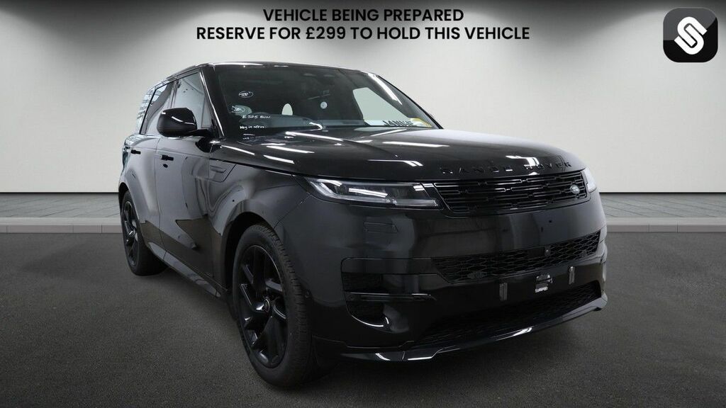 Land Rover Range Rover Sport 3.0 P550e 38.2Kwh Suv Plu Black