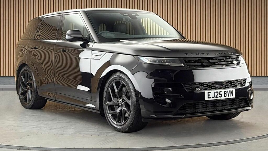 Land Rover Range Rover Sport 3.0 P550e 38.2Kwh Suv Plu EJ25BVN Black