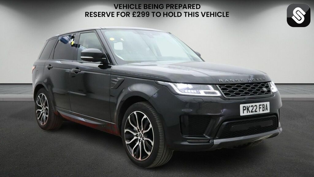 Land Rover Range Rover Sport 3.0 D300 Mhev Hse Silver Suv 4Wd E Black