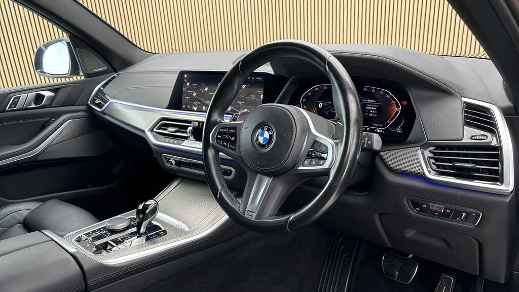 BMW X5 3.0 30D Mht M Sport Suv Hybrid Xdr MW72DXU Blue #5