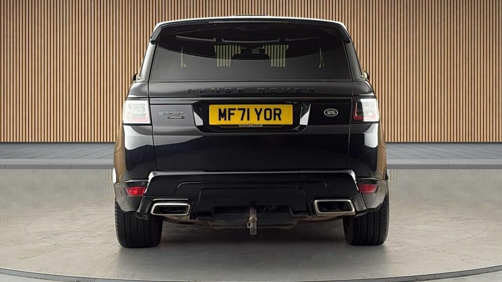 Land Rover Range Rover Sport 3.0 D300 Mhev Dynamic Suv MF71YOR Black #4