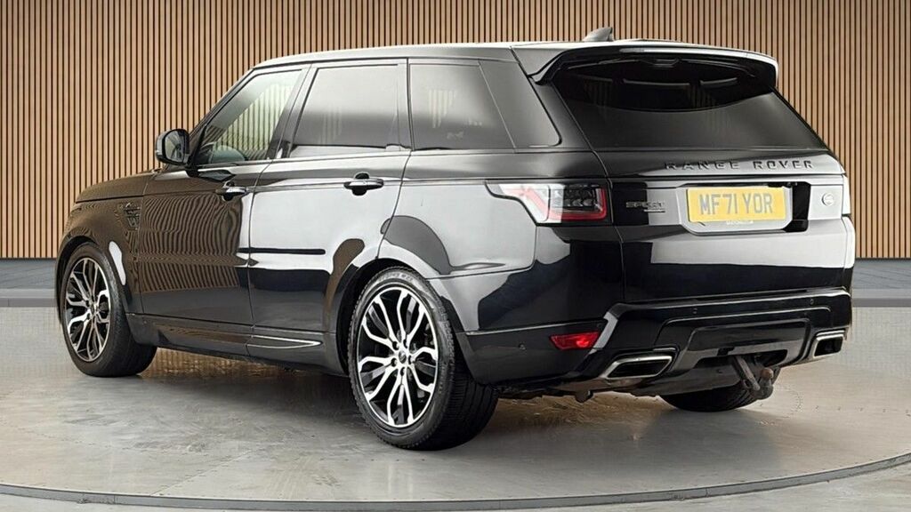 Land Rover Range Rover Sport 3.0 D300 Mhev Dynamic Suv MF71YOR Black #2