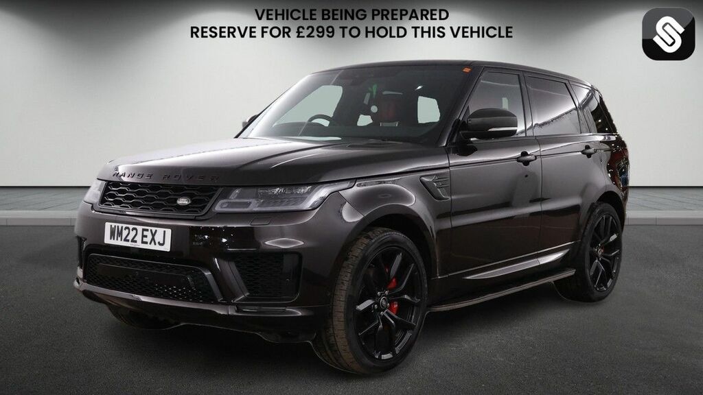 Land Rover Range Rover Sport 3.0 D300 Mhev Dynamic Suv WM22EXJ Red #2