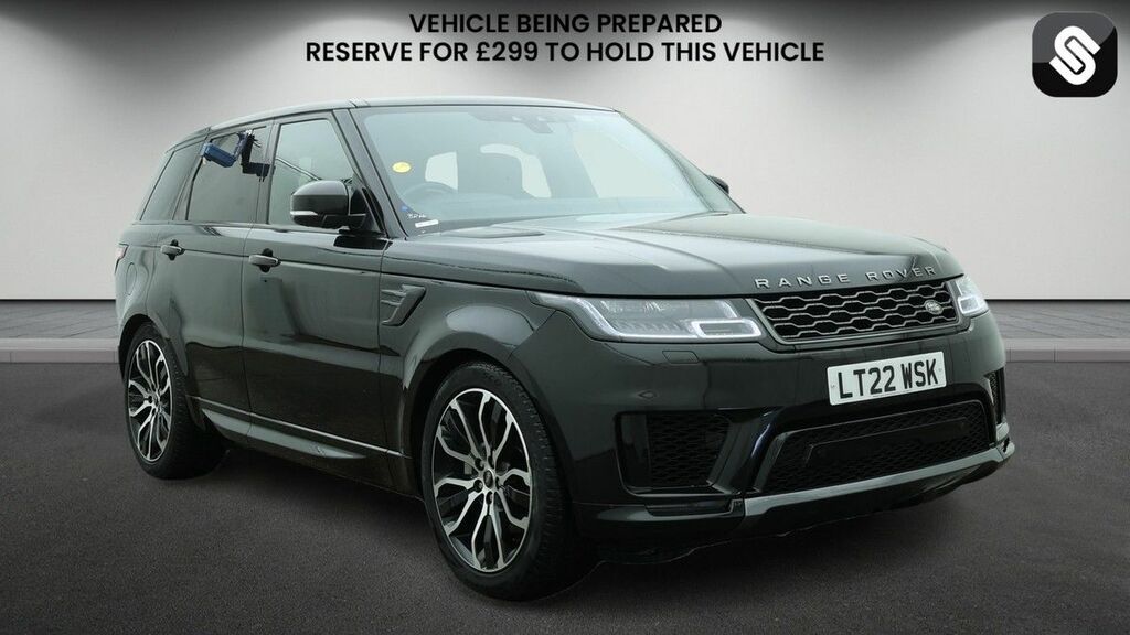 Land Rover Range Rover Sport 3.0 D300 Mhev Hse Silver Suv 4Wd E Black