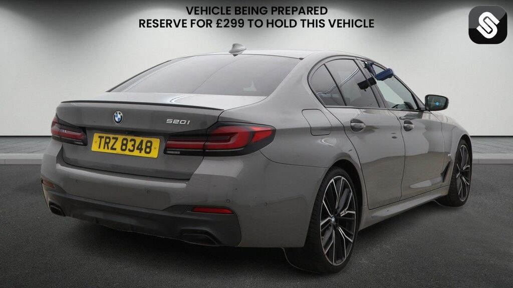 BMW 5 Series 2.0 520I Mht M Sport Saloon Hybrid Step Grey #4
