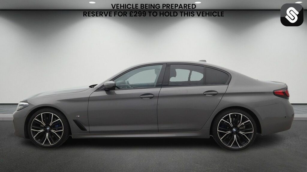 BMW 5 Series 2.0 520I Mht M Sport Saloon Hybrid Step Grey #6