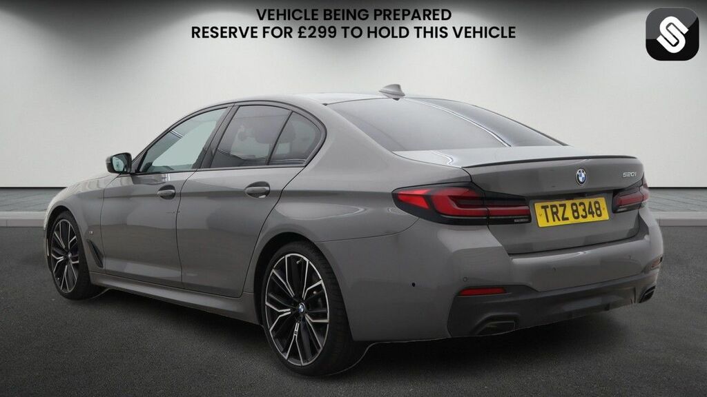 BMW 5 Series 2.0 520I Mht M Sport Saloon Hybrid Step Grey #3