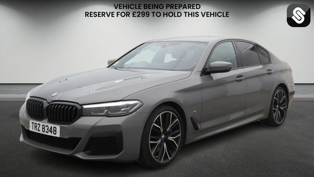 BMW 5 Series 2.0 520I Mht M Sport Saloon Hybrid Step Grey #2