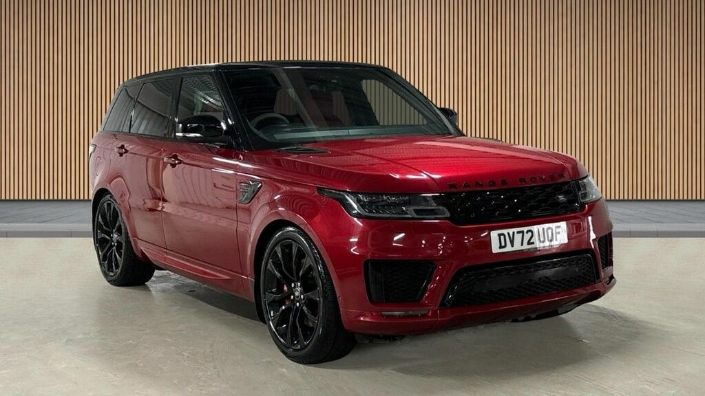 Land Rover Range Rover Sport 3.0 P400 Mhev Hst Suv 4Wd Euro 6 DV72UOF Red