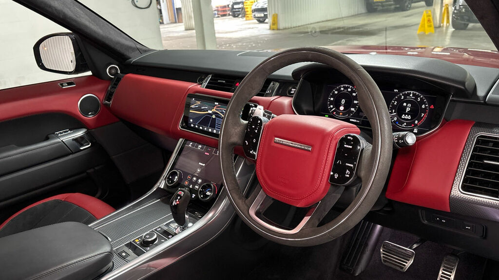 Land Rover Range Rover Sport 3.0 P400 Mhev Hst Suv 4Wd Euro 6 DV72UOF Red #5