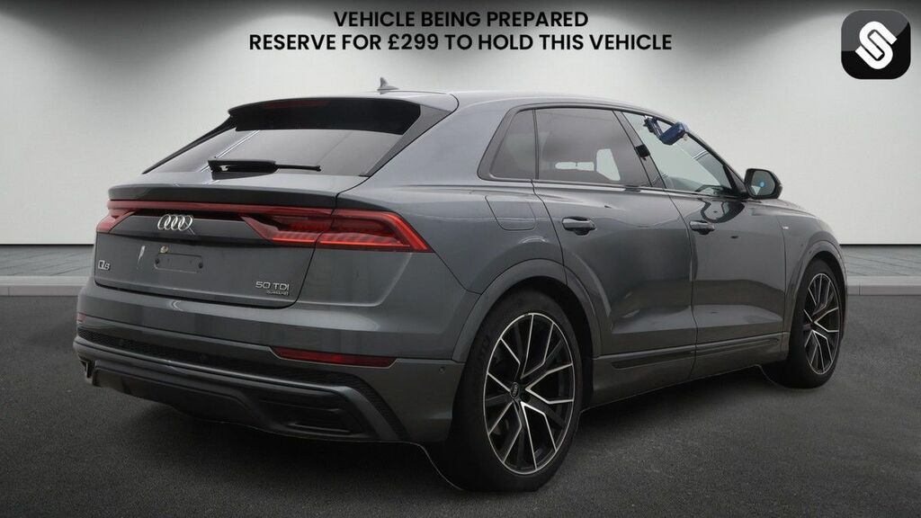 Audi Q8 3.0 Tdi V6 50 Black Edition Suv Tiptron Grey #4