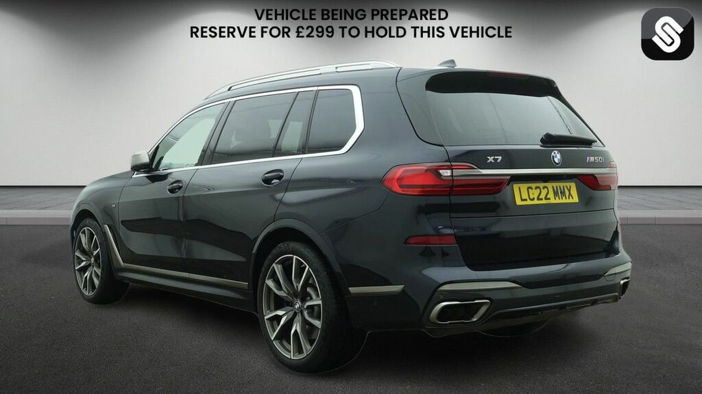 BMW X7 4.4 M50i V8 Suv Xdrive Euro 6 Ss Black #3