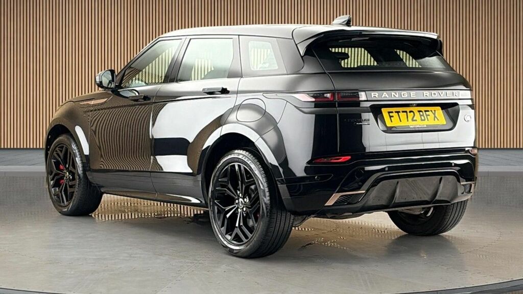 Land Rover Range Rover Evoque 1.5 P300e 12.2Kwh Suv Plu FT72BFX Black #2