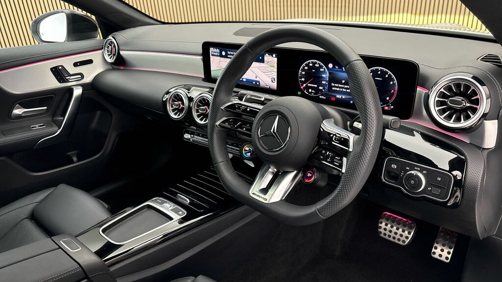 Mercedes-Benz CLA Class 2.0 Cla35h Mhev Amg Premium Plus Coupe Petro DA24UTC White #5