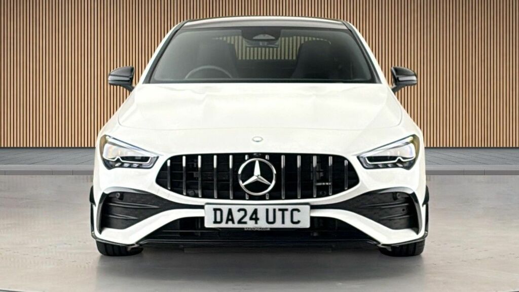 Mercedes-Benz CLA Class 2.0 Cla35h Mhev Amg Premium Plus Coupe Petro DA24UTC White #3