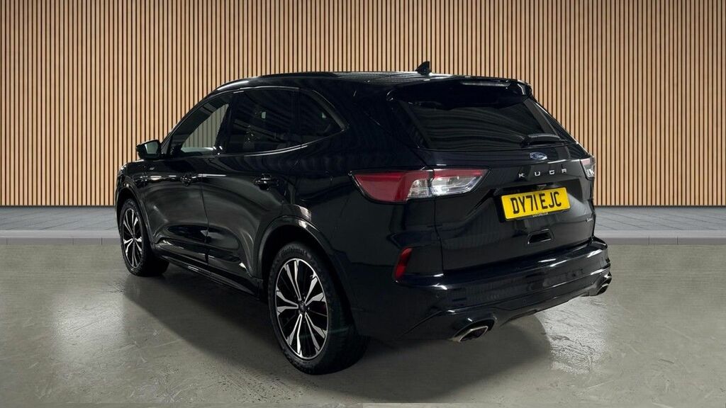 Ford Kuga 2.5 Duratec 14.4Kwh St-line X Edition Suv Petr DY71EJC Black #2