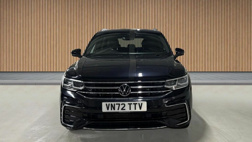 Volkswagen Tiguan Allspace 2.0 Tdi R-line Suv Dsg Euro 6 Ss 15 VN72TTV Black #3