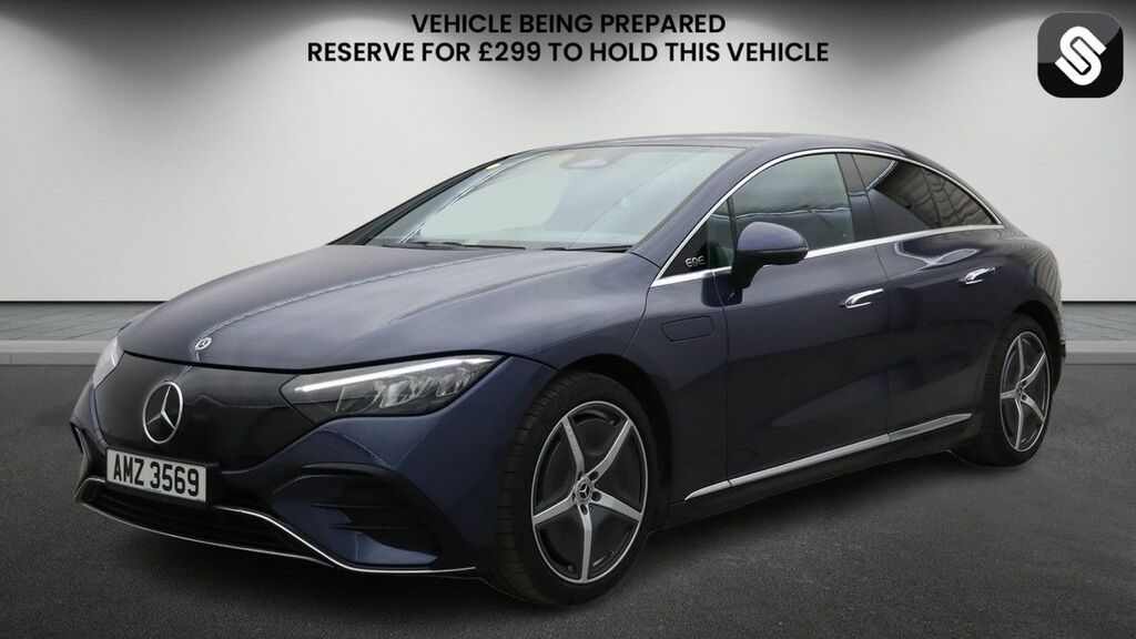 Mercedes-Benz EQE Eqe 300 89Kwh Amg Line Premium Saloon Electr Blue #2
