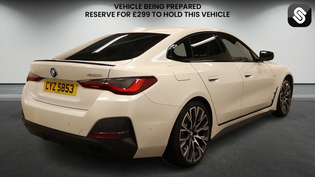 BMW 4 Series Gran Coupe 2.0 420I M Sport Hatchback Euro 6 White #4