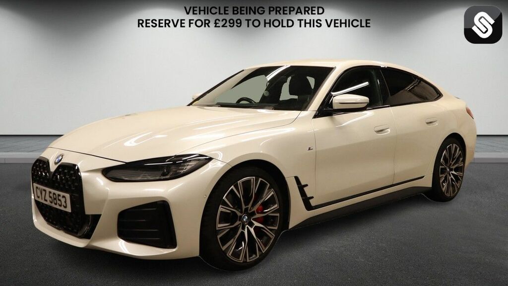 BMW 4 Series Gran Coupe 2.0 420I M Sport Hatchback Euro 6 White #2
