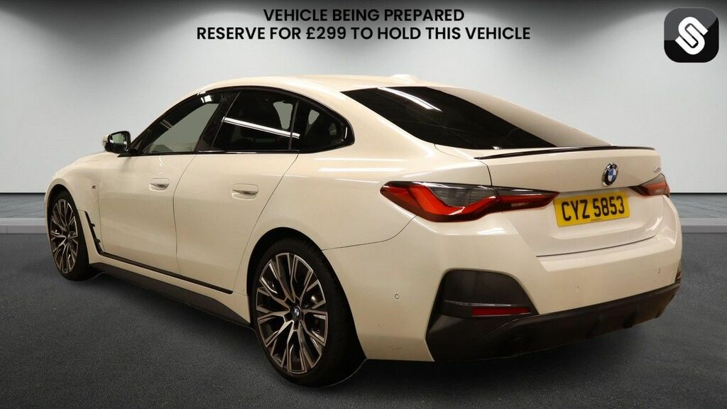 BMW 4 Series Gran Coupe 2.0 420I M Sport Hatchback Euro 6 White #3