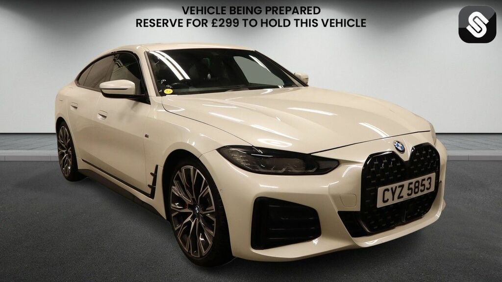 BMW 4 Series Gran Coupe 2.0 420I M Sport Hatchback Euro 6 White