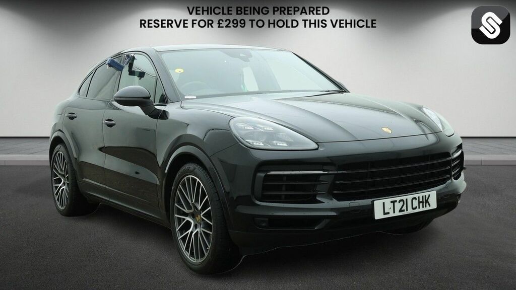 Porsche Cayenne 3.0T V6 Coupe Tiptronics 4Wd Euro 6 S Black
