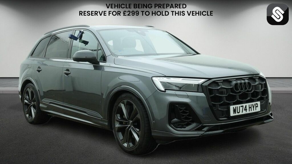 Audi Q7 3.0 Tfsie V6 55 Black Edition Suv Plug- Grey