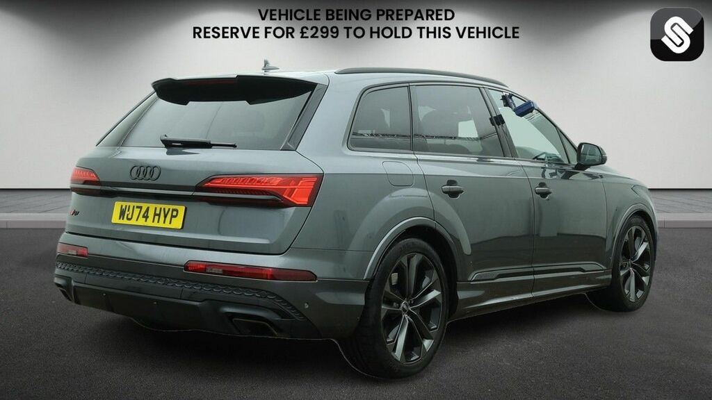 Audi Q7 3.0 Tfsie V6 55 Black Edition Suv Plug- Grey #4