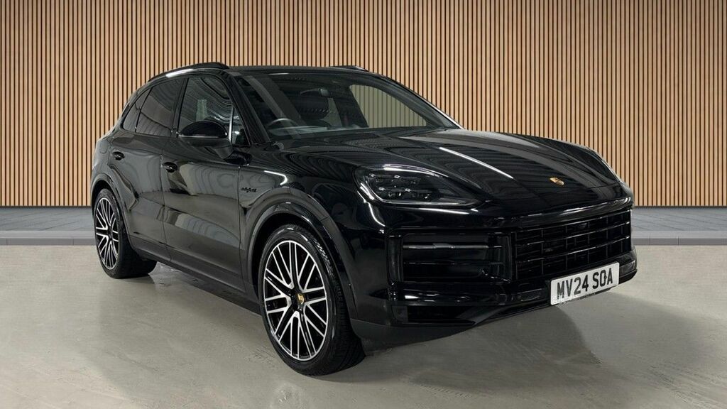 Porsche Cayenne 3.0 V6 E-hybrid 25.9Kwh S Suv Plug-in H Black