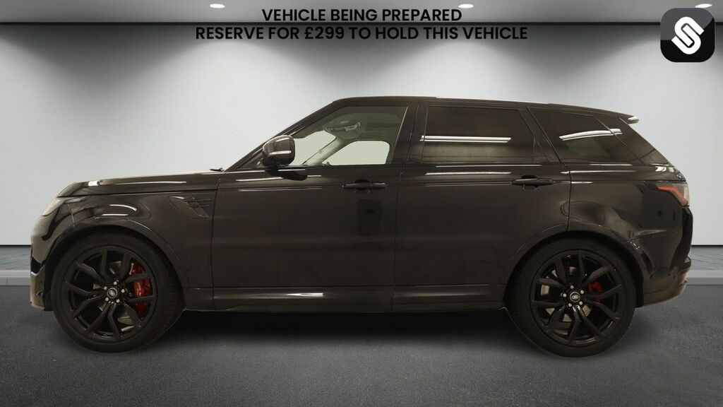 Land Rover Range Rover Sport 5.0 P575 V8 Svr Carbon Edition Suv Black #6