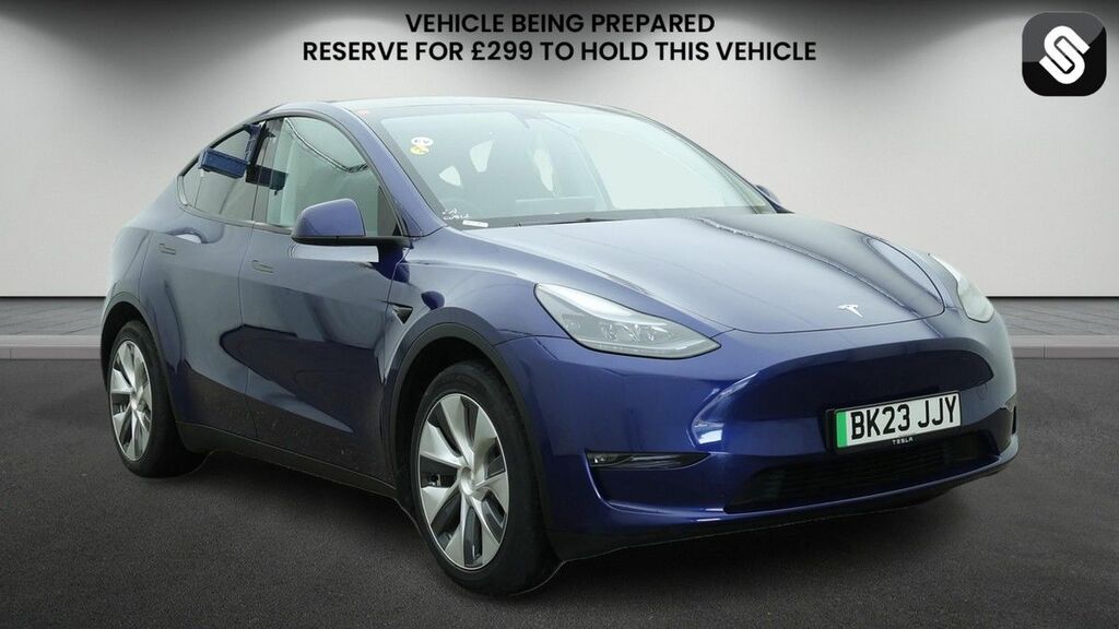Tesla Model Y Dual Motor Long Range Suv 4Wde Blue
