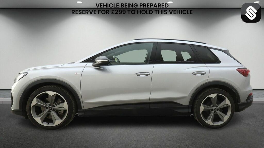 Audi Q4 E Tron 45 Black Edition Suv Quattro 82K Silver #6