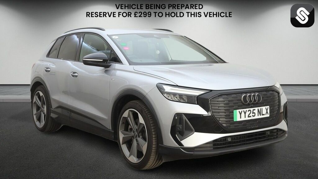 Audi Q4 E Tron 45 Black Edition Suv Quattro 82K Silver
