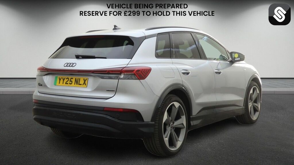 Audi Q4 E Tron 45 Black Edition Suv Quattro 82K Silver #4