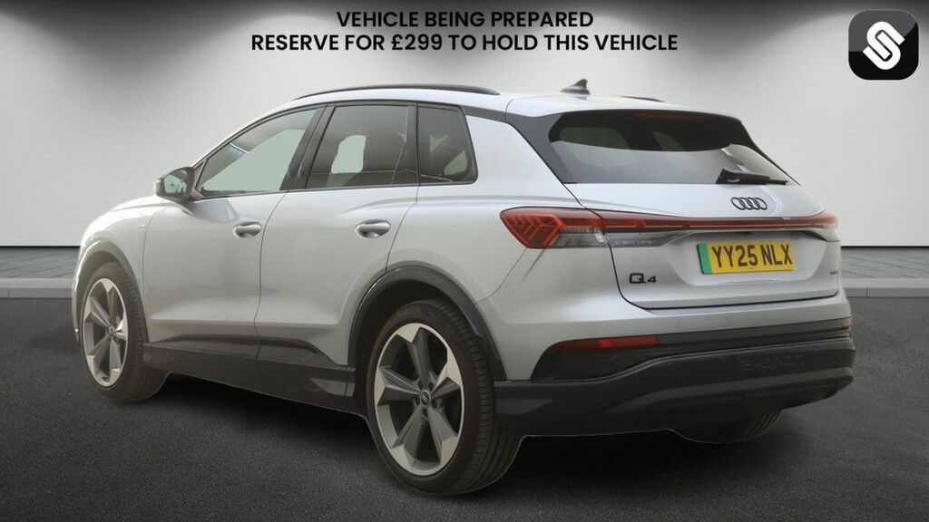 Audi Q4 E Tron 45 Black Edition Suv Quattro 82K Silver #3